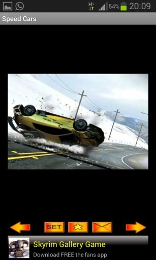 Speed Cars Gallery Game LWP截图4