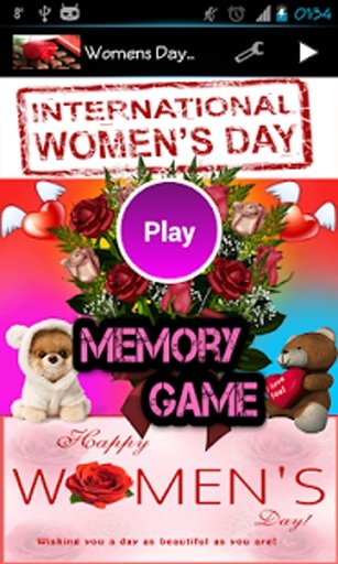 Womens Day Memory Game截图2