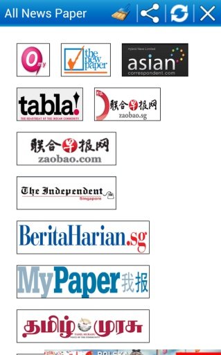 All Singapore News Paper截图1