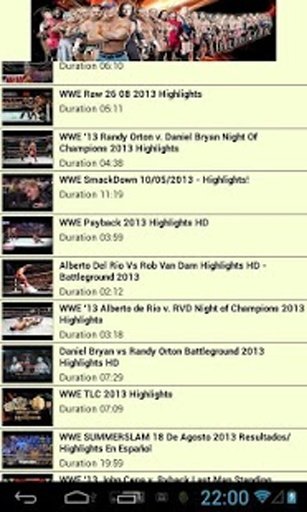 WWE Videos Highlights截图5