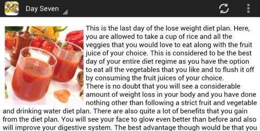 Weight Loss 7 Days Diet截图1