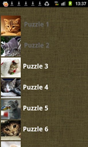 Adorable Kitten Puzzles FREE!截图1