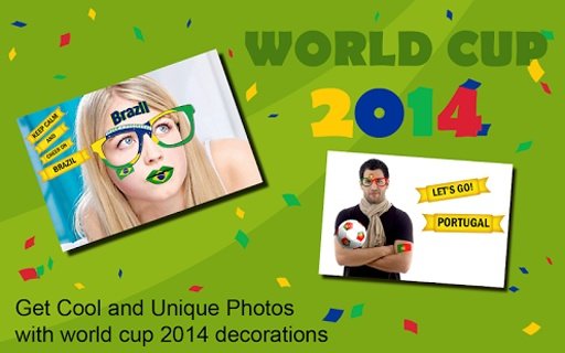 World Cup 2014 Sticker Camera截图4