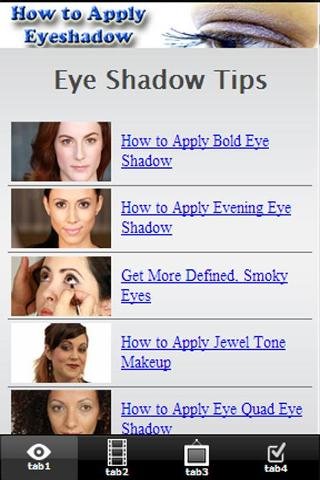 How to Apply Eyeshadow截图3