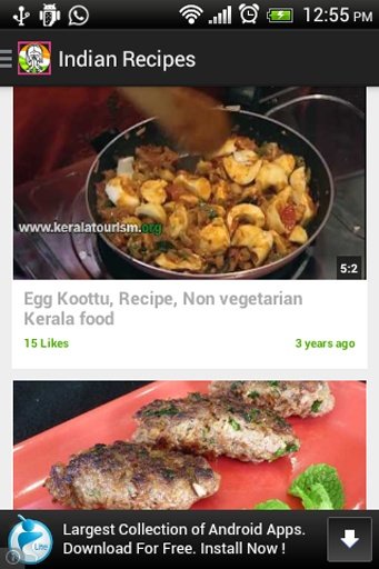 Indian Recipe food Videos Free截图5