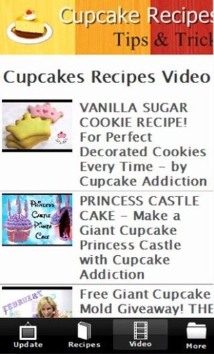 Cupcake Recipes FREE截图2