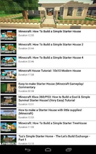 How To Build Starter House截图1