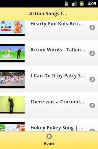 Action Songs for Kids截图5