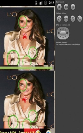 Lea Michele Game Difference截图9