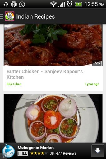 Indian Recipe food Videos Free截图4
