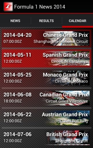 Formula 1 News 2014截图8