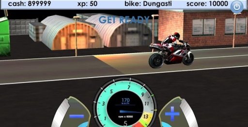 3D Bike Drag Racing截图2