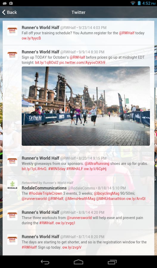 Runner's World Half截图8