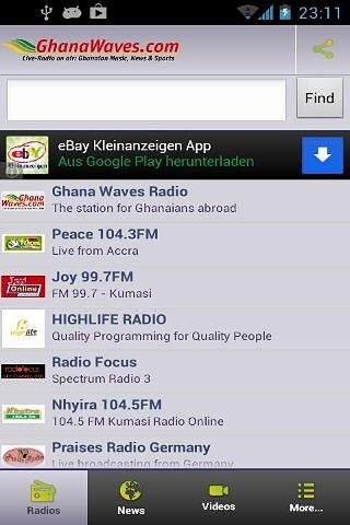 Ghana Radio Stations & News截图4