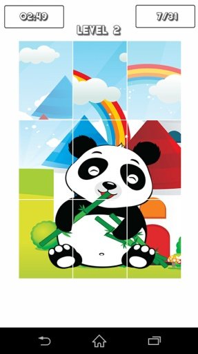 Panda Puzzle Game For Kid截图4