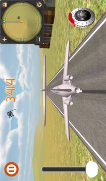 飞机飞行模拟器飞行员3D截图