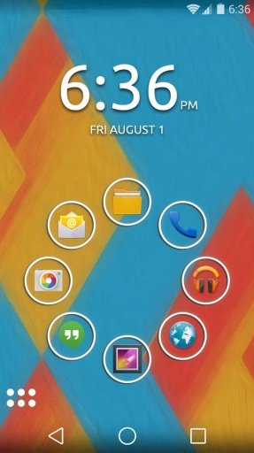 Android L Smart Launcher Theme截图2