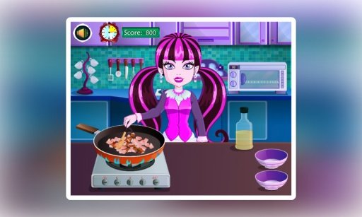 Monster High Cooking Halloween Pizza截图3