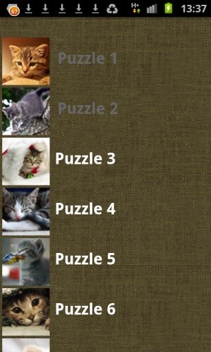 Adorable Kitten Puzzles FREE!截图2