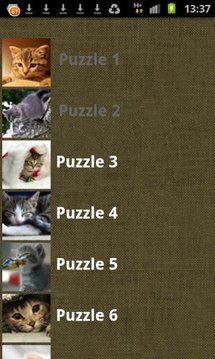 Adorable Kitten Puzzles FREE!截图