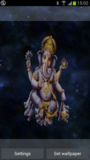 God Ganesh Live Wallpaper截图1