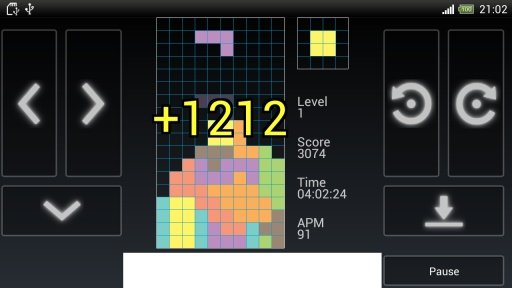 Advanced Tetris free HD ready截图4