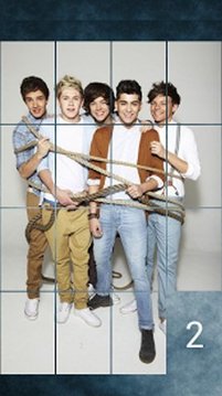 One Direction Puzzle Game截图