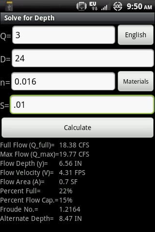 Open Channel Flow Free截图3