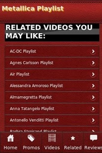 Metallica Playlist截图3