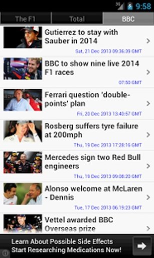 Formula 1 News截图5