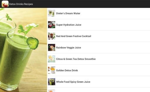 Detox Drinks Recipes截图1