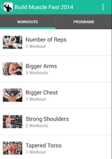 Build Muscle Fast 2014截图1