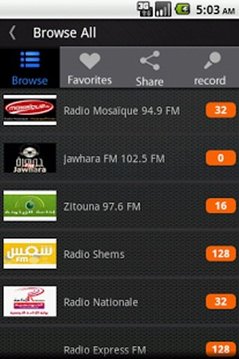 Radio Tunisia截图