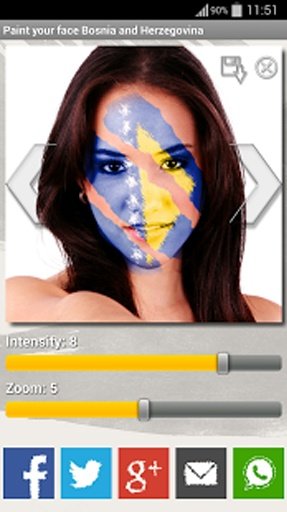 Paint your face Bosnia and Herzegovina截图3