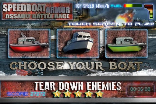 Speedboat Armor Assault Battle截图8