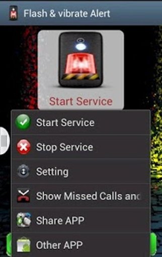 Flash &amp; vibrate Alert截图3