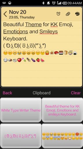 White Type Writer Keyboard截图6