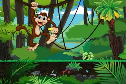 Monkey Magic Banana Run截图2