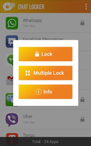 Chat locker - Message lock截图5