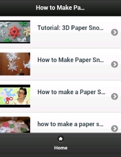 How to Make Paper Snowflakes截图6