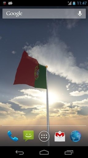 Real Portugal Flag Live Wall截图10