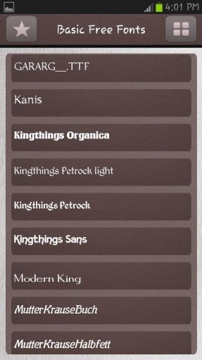 Basic Free Fonts for Galaxy截图5