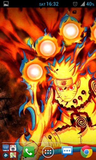 Naruto Kyuubi Mode Live Wallpaper截图5