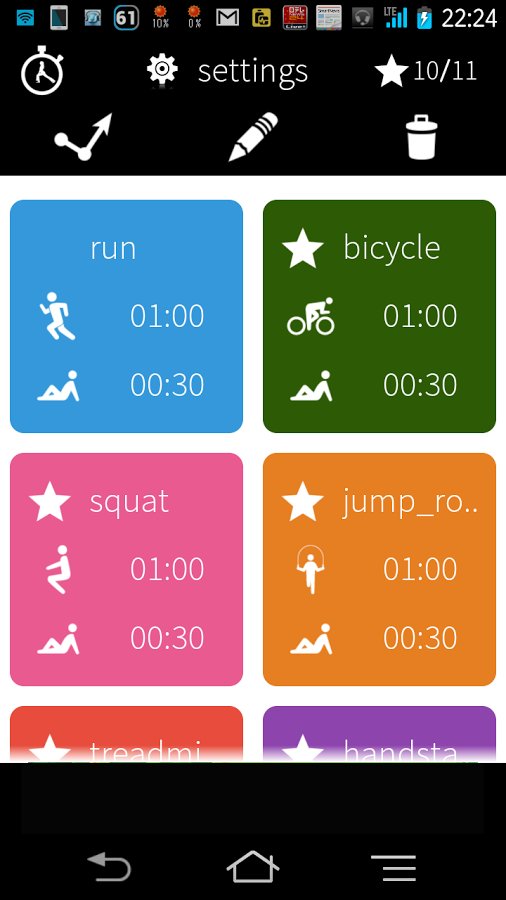 Interval Timer+ HIIT Training截图6