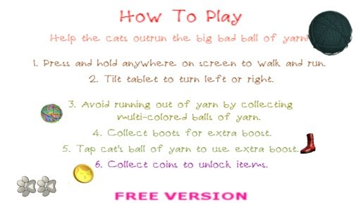 Cat And Yarn Outrun Free截图4