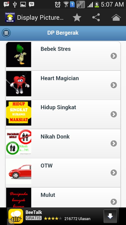 DP Bergerak for Android截图3