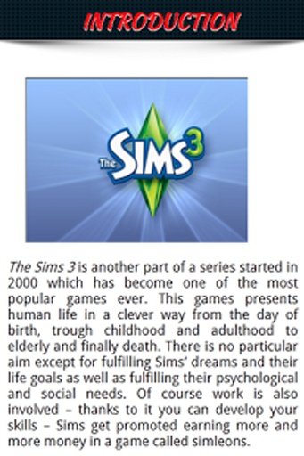 The sims 3 Guide截图11