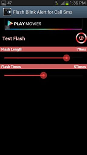 Flash Blink Alert for Call/Sms截图1