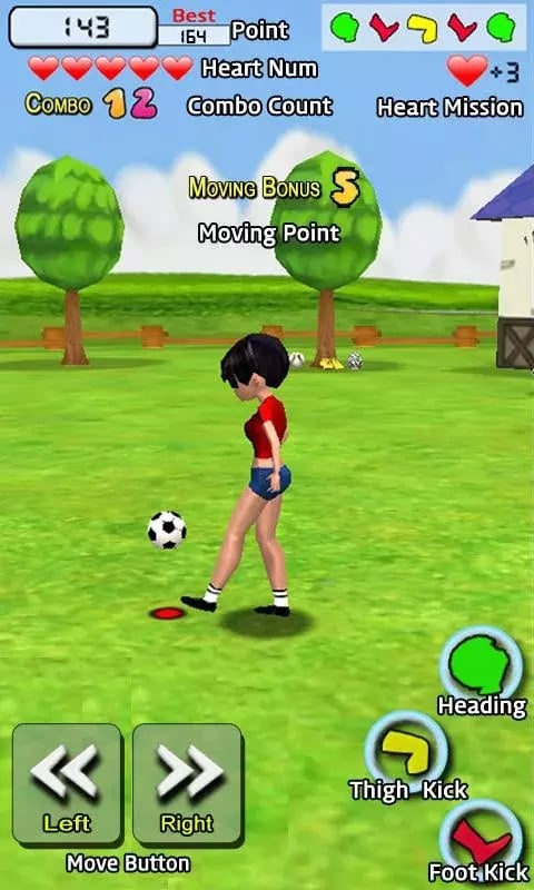 Real 3D Football Juggling截图6