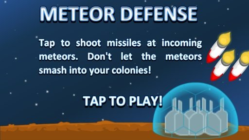 Missile Defense Meteor smasher截图5